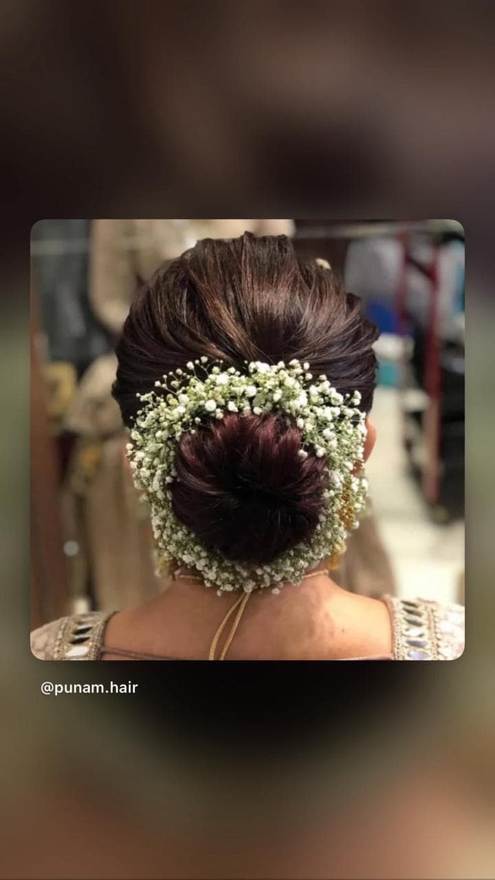 Baby's Breath Updo